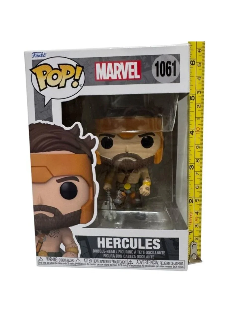 Funko Pop! Marvel Hercules 1061 Vinyl Figure Bobble-Head Collectible New In Box